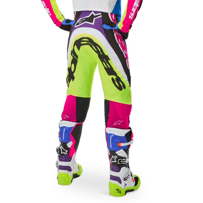 Motocross housut Alpinestars SUPERTECH rajoitettu painos HAY monivärinen