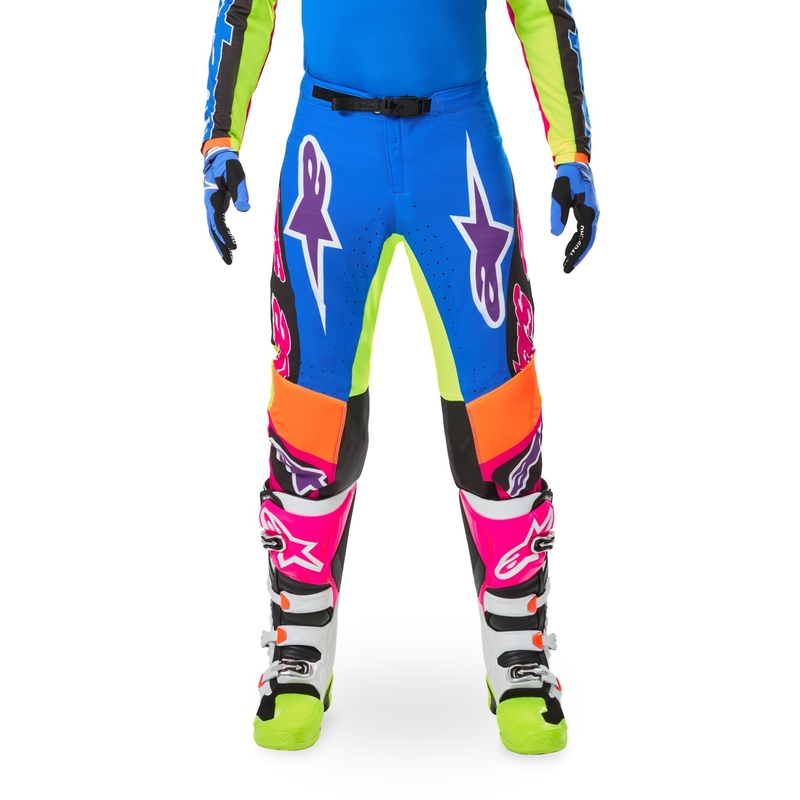 Motocross housut Alpinestars SUPERTECH rajoitettu painos HAY monivärinen
