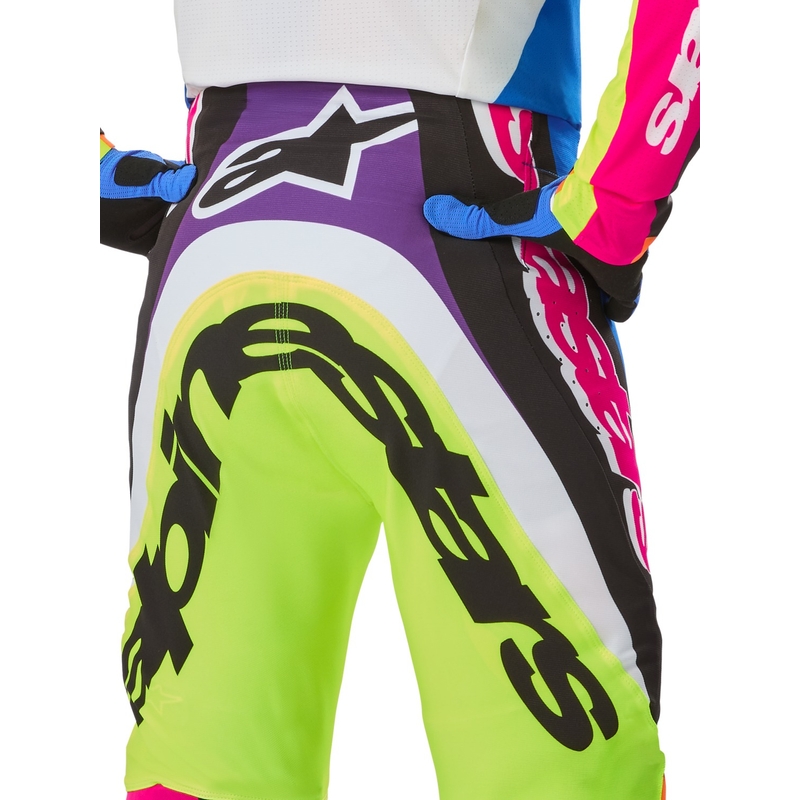 Motocross housut Alpinestars SUPERTECH rajoitettu painos HAY monivärinen