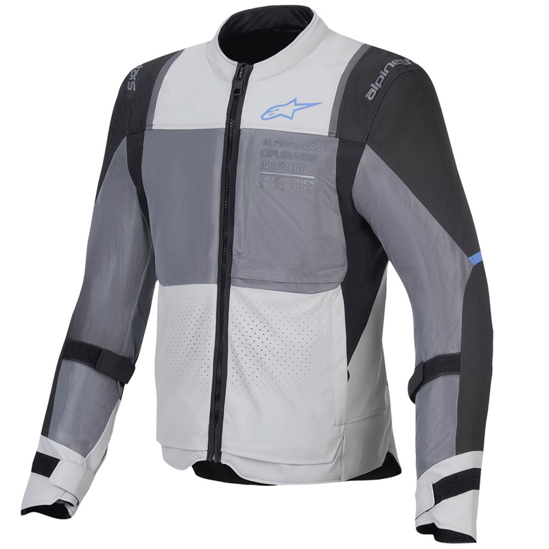 Alpinestars ST-2 Air kevyt harmaa-harmaa-musta moottoripyörätakki