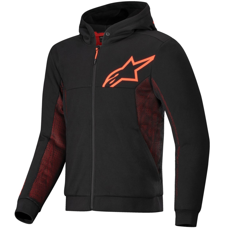 Alpinestars Chrome Air Sport Musta ja punainen moottoripyörä huppari