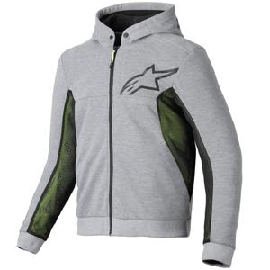 Alpinestars Chrome Air Sport harmaa-musta-tumma khaki Moottoripyöräily huppari