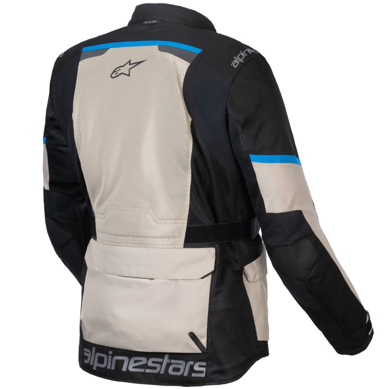 Alpinestars Andes Air Drystar Musta-Harmaa-vihreä-sininen Moottoripyöräily takki