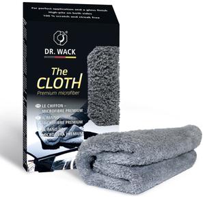 Dr. Wack The Cloth harmaa, paksu premium-pyyhe loppukiillotukseen