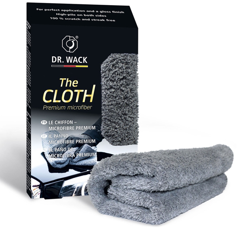 Dr. Wack The Cloth harmaa, paksu premium-pyyhe loppukiillotukseen
