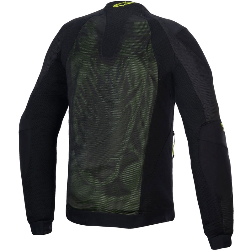 Alpinestars TROOP-AIR musta-fluo-keltainen moottoripyörätakki