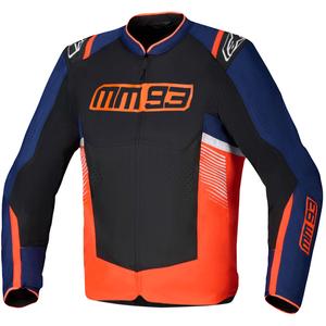 Alpinestars T-SPS Air V2 MM93 kokoelma fluo-punainen-sininen-musta-valkoinen moottoripyöräily takki