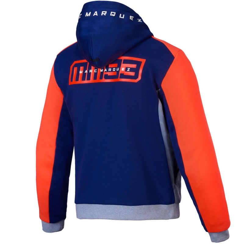 Alpinestars Chrome V2 Sport huppari MM93 mallisto vaaleanharmaa-sininen-fluo-punainen