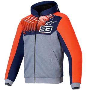 Alpinestars Chrome V2 Sport huppari MM93 mallisto vaaleanharmaa-sininen-fluo-punainen