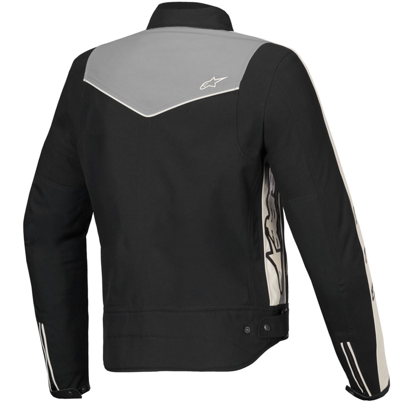 Alpinestars Naisten Stella T-Dyno vedenkestävä musta-tummanharmaa-harmaa-beige moottoripyöräily takki