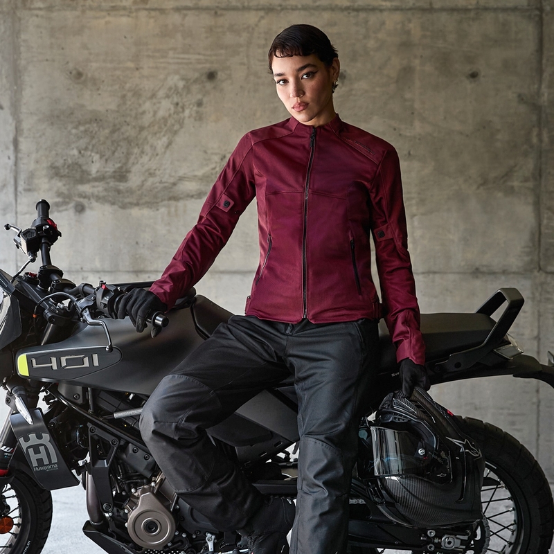Alpinestars Naisten STELLA C-1 AIR Violetti Moottoripyöräily takki