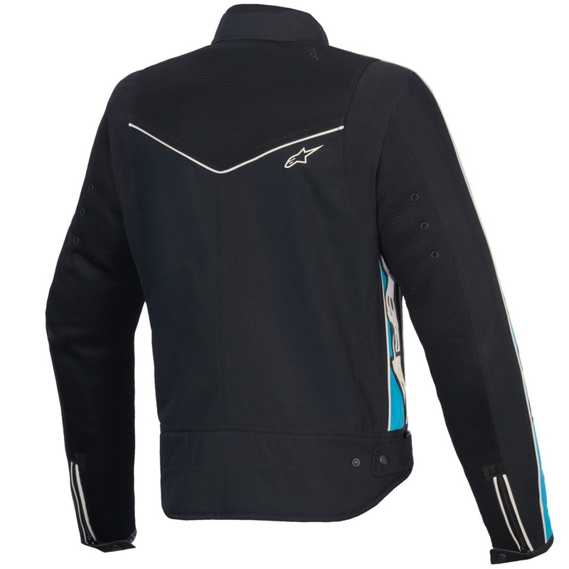 Alpinestars STELLA T-DYNO AIR Naisten moottoripyöräily takki Musta-Helonsininen-Beige