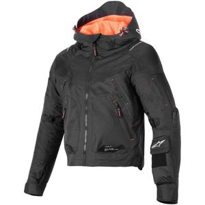 Alpinestars MOLLY AIR naisten moottoripyörätakki musta-fluo korallipunainen