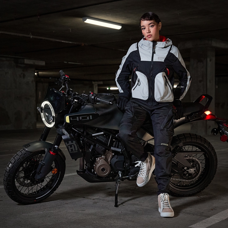 Alpinestars MOLLY AIR naisten moottoripyöräily takki musta-manteli