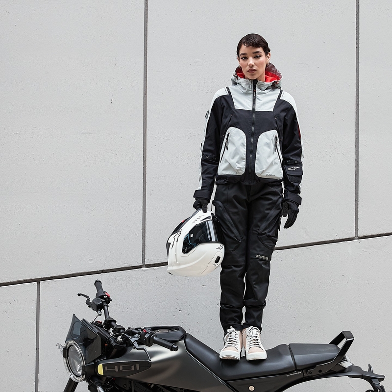 Alpinestars MOLLY AIR naisten moottoripyöräily takki musta-manteli