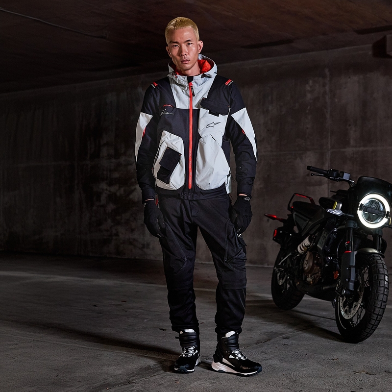Alpinestars ACTEON moottoripyöräilyhousut musta