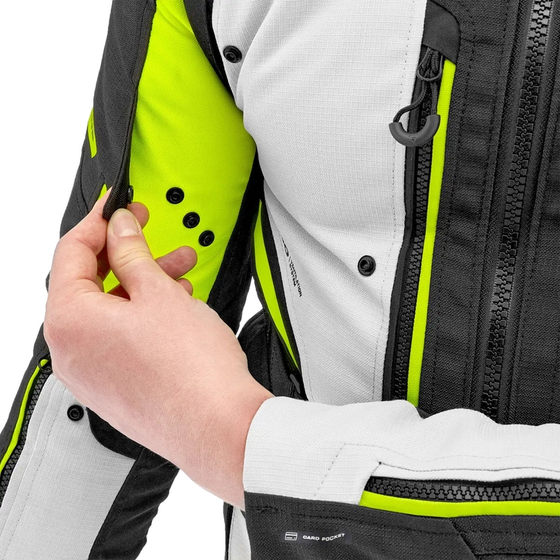 Moottoripyörätakki Shima Dune fluo-keltainen