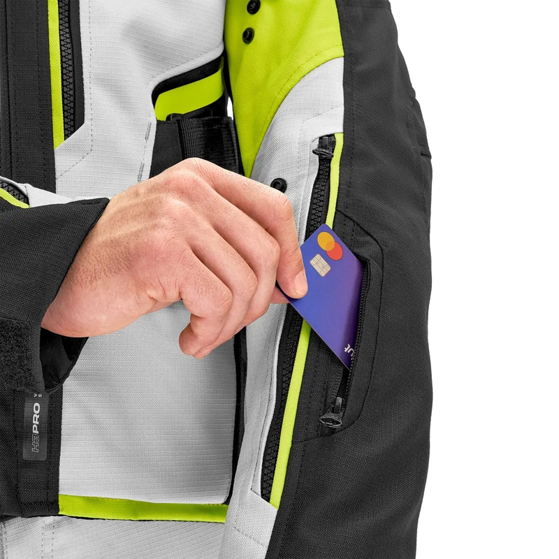 Moottoripyörätakki Shima Dune fluo-keltainen