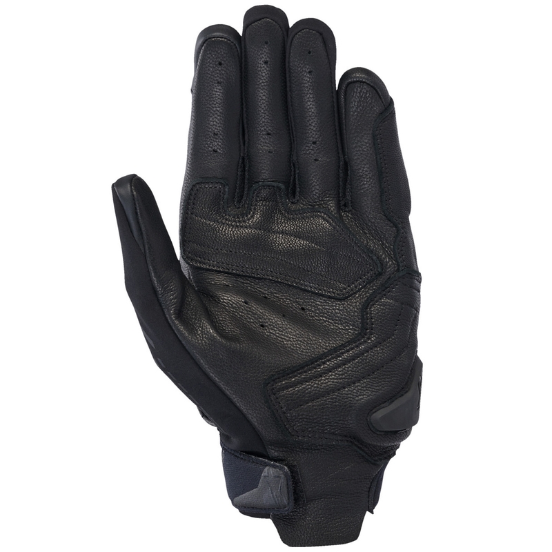 Alpinestars SP X 7 mustat moottoripyöräilykäsineet