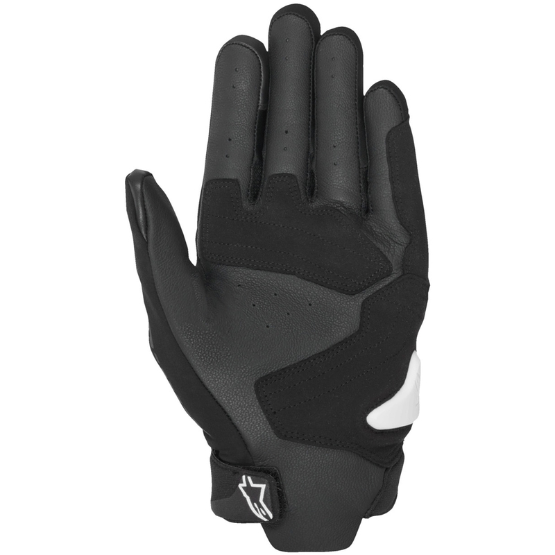 Alpinestars SP X 5 Air moottoripyöräilykäsineet musta ja valkoinen