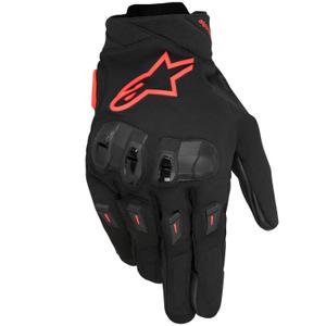 Alpinestars SP X 3 musta-fluo-punainen moottoripyöräilykäsineet