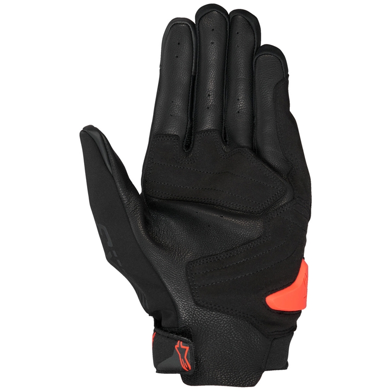 Alpinestars SP X 3 musta-fluo-punainen moottoripyöräilykäsineet