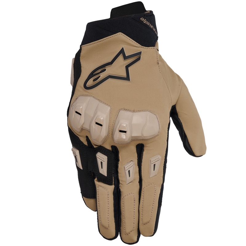 Alpinestars SP X 3 moottoripyöräilykäsineet tumma khaki-hiekka musta