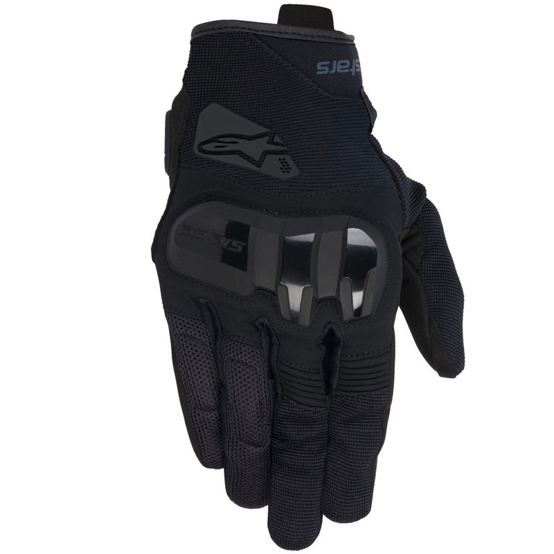 Alpinestars Chrom V2 naisten moottoripyöräkäsineet musta-tummanharmaa