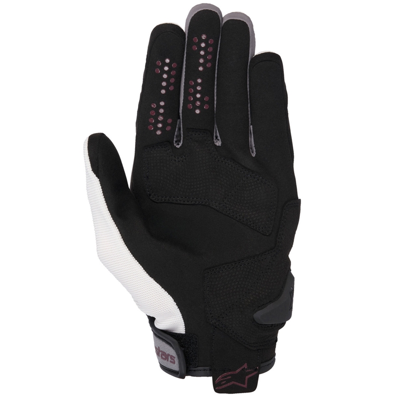 Alpinestars Chrom V2 Naisten moottoripyöräilykäsineet valkoinen luonnonvalkoinen-violetti