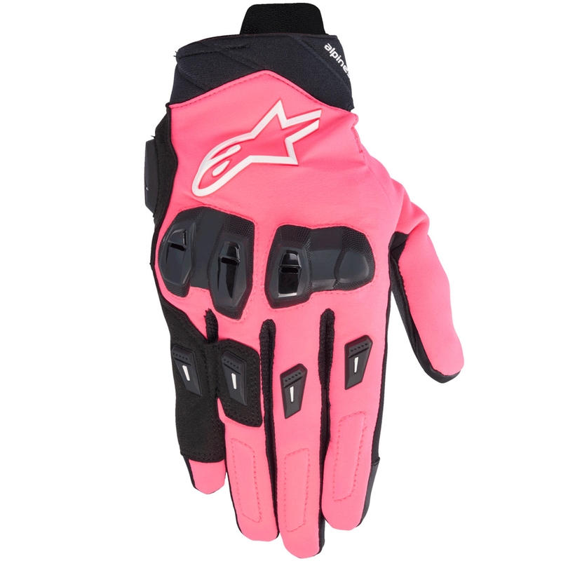 Alpinestars Naisten STELLA SP X 3 Vaaleanpunainen-musta-valkoinen Moottoripyöräilykäsineet