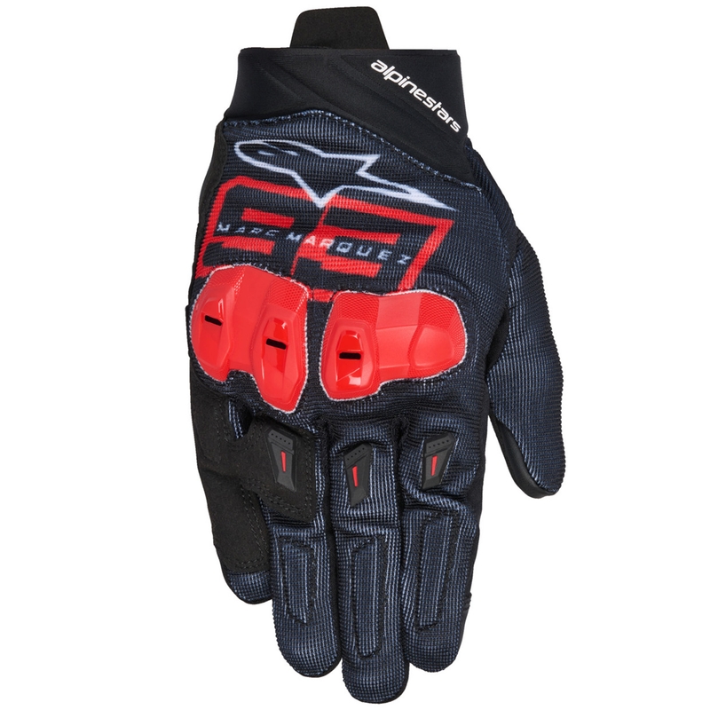 Alpinestars SP X 1 MM93 moottoripyöräilyhanskat musta-puna-valkoinen mallisto