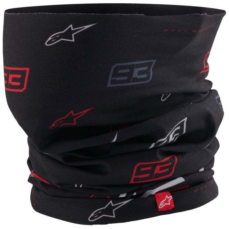 Alpinestars MM93 kaulasuojus kokoelma musta-harmaa-punainen