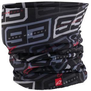 Alpinestars MM93 collection musta-valko-harmaa-punainen kaulalämmitin