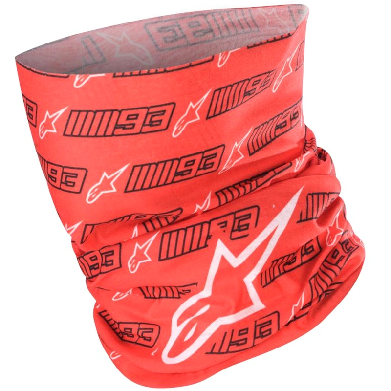 Alpinestars MM93 kaulasuojus punainen-musta-valkoinen kokoelma