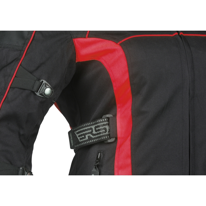 Moto bunda dámská RSA SW-01 černo-červená výprodej