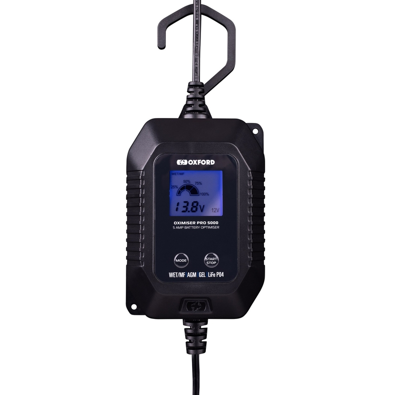 Akkulaturi Oxford Oximiser Pro 5000 5A, 12V, 40-120Ah Akkulaturi Oxford Oximiser Pro 5000 5A, 12 V, 40-120Ah