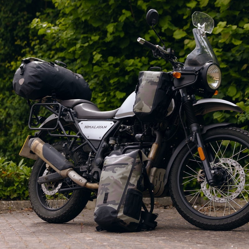 Vedenpitävä reppu Oxford B-25 maastokuviointi