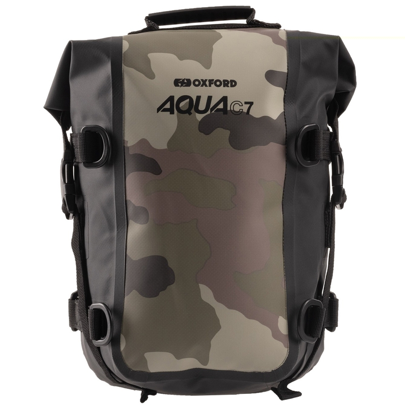 Oxford AQUA C7 Crash Bar laukku 7 l naamiointi