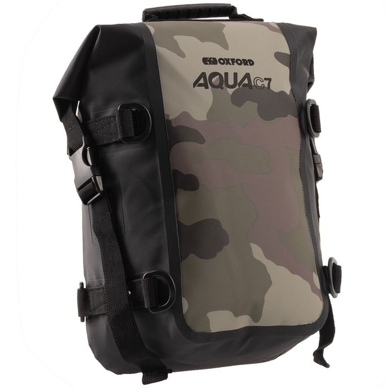 Oxford AQUA C7 Crash Bar laukku 7 l naamiointi