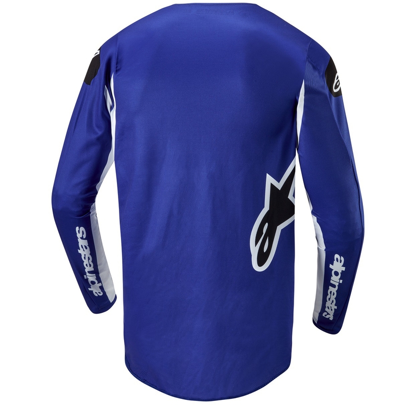 Motokrosový dres Alpinestars Fluid Lucent modro-bílo-černý