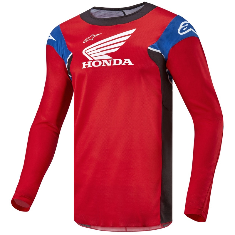 Alpinestars Racer Iconic Honda collection punainen-musta-sininen-valkoinen motocross trikoo