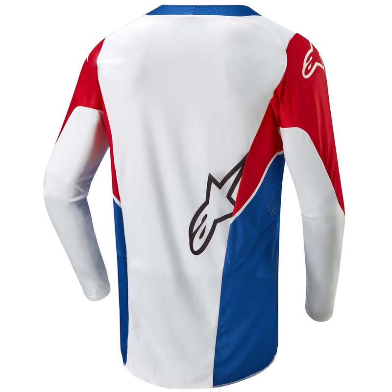 Motocross pelipaita Alpinestars Racer Iconic Honda kokoelma valkoinen-sininen-punainen-musta