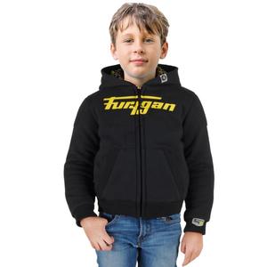 Furygan Luxio Kid Musta ja keltainen moottoripyöräpaita