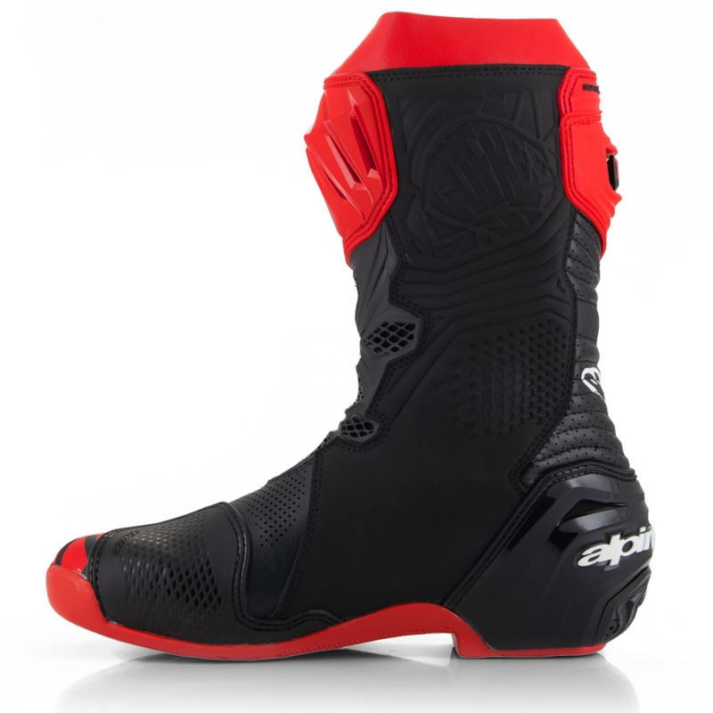 Boty na motorku Alpinestars Supertech R Vented limitovaná edice Francesco Bagnaia červeno-černé