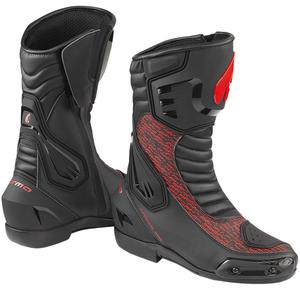 Forma Freccia EVO moottoripyöräsaappaat musta ja punainen