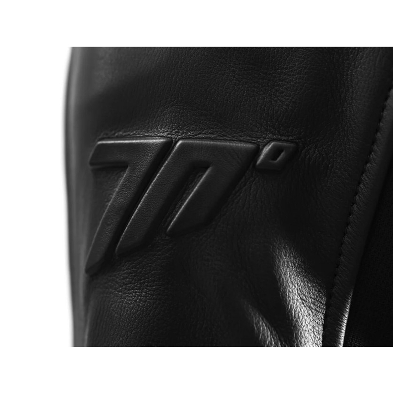 Seventy Degrees SD-JL4 Legend Classic Musta nahkainen moottoripyörätakki