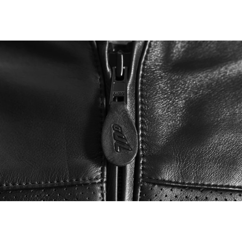 Seventy Degrees SD-JL4 Legend Classic Musta nahkainen moottoripyörätakki