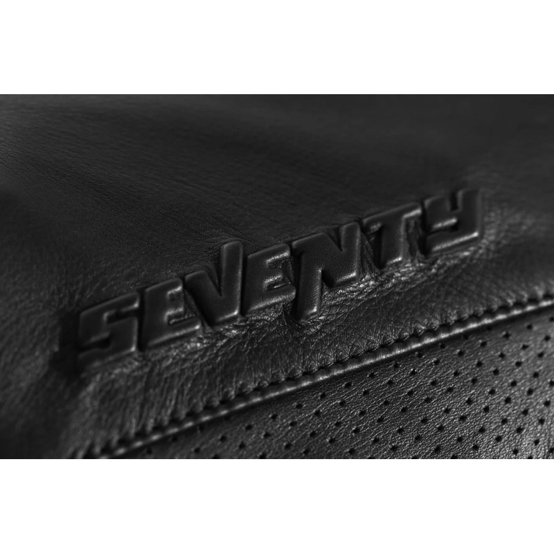 Seventy Degrees SD-JL4 Legend Classic Musta nahkainen moottoripyörätakki