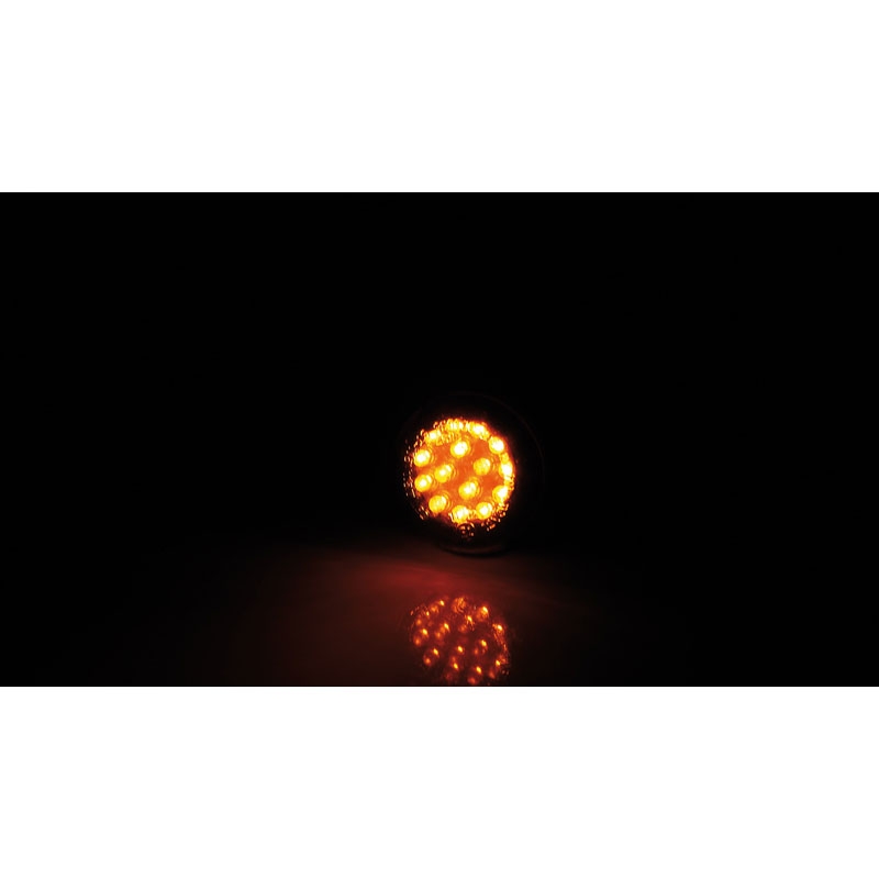 Highsider Smart LED Moottoripyörän vilkut Disc Musta