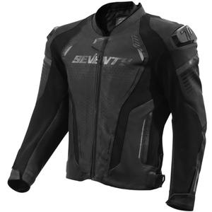 Nahkainen moottoripyörätakki Seventy Degrees SD-JL24 Spoiler musta